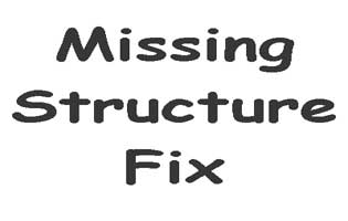 Missing Structure Fix Mod 1.16.3