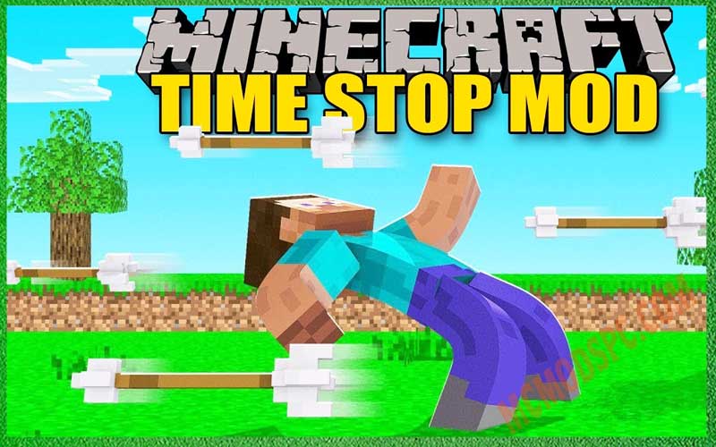 Minecraft: MATRIX MOD! (Time Control mod, Slow-Motion mod) 