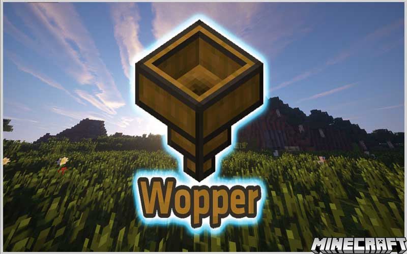 Wooden Hopper