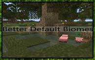 BetterDefaultBiomes Mod 1.16.5/1.15.2