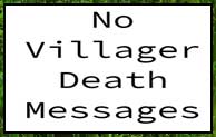 No Villager Death Messages 1.16.5
