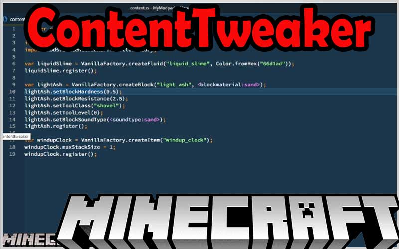 ContentTweaker