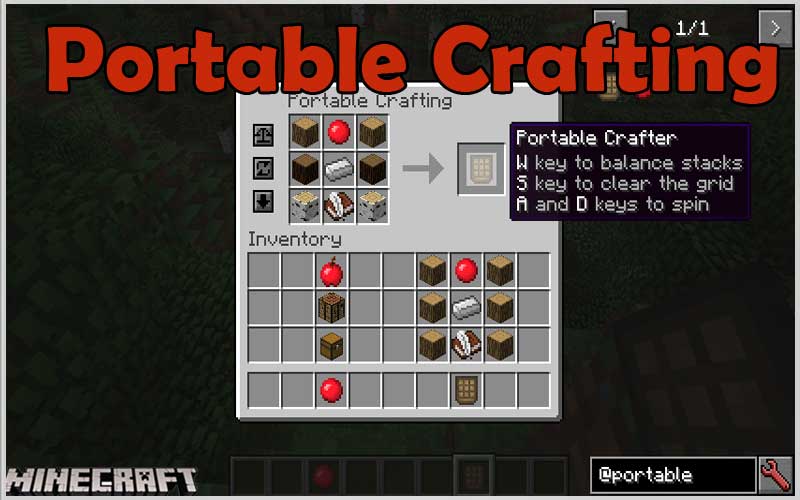 Portable Crafting