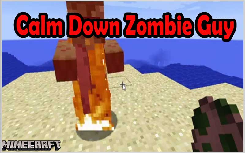 Calm Down Zombie Guy