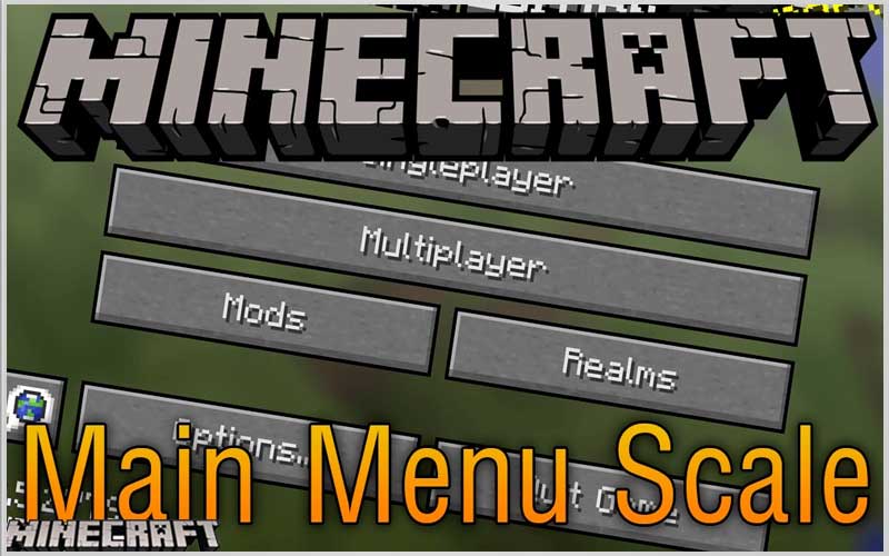 Main Menu Scale