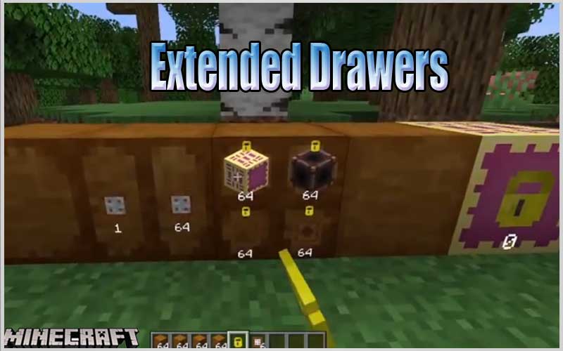 Extended Drawers