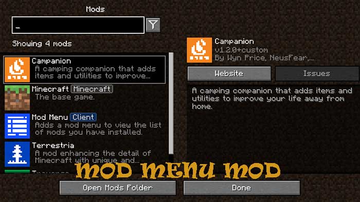 Mod Menu Mod Screenshots 1